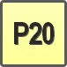 Piktogram - Materiał narzędzia: P20